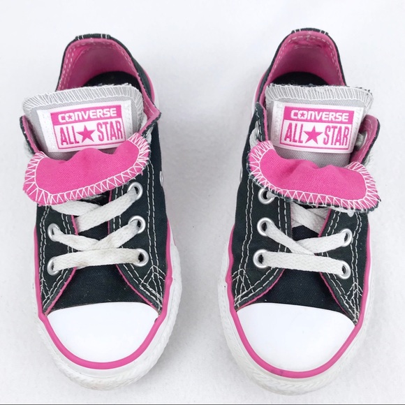 Converse Other - Converse All*Star | Toddler Black & Pink Sneakers